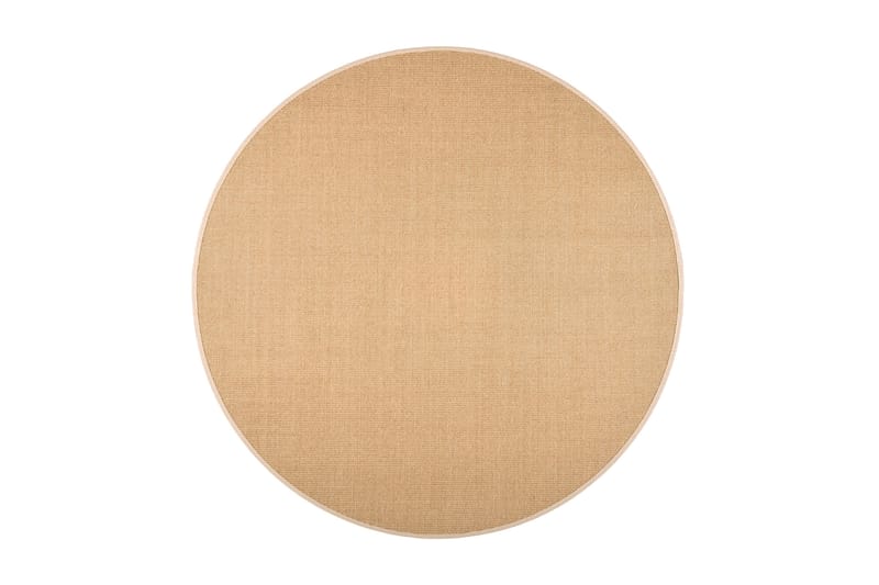 Sisal Matta Rund 200 cm Beige/Grå - Vm Carpet - Sisalmattor - Jutemattor & hampamattor