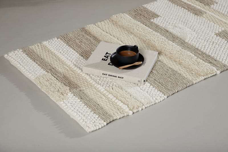 Sixten Ullmatta 70x200 cm - Beige - Textil & mattor - Mattor - Modern matta - Ullmatta