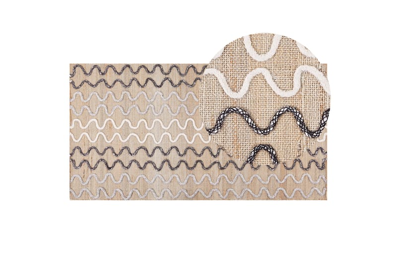 Sogut Jutematta 80x150 cm - Beige - Textil & mattor - Mattor - Modern matta - Sisalmattor