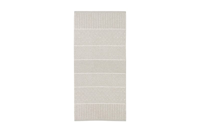 Alice Matta Mix 150x150 cm PVC/Bomull/Polyester Sand - Horredsmattan - Trasmatta