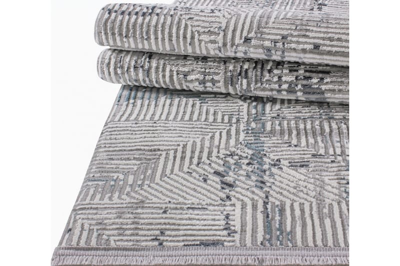 Tulima Wiltonmatta 100x300 cm Rektangulär - Blå - Wiltonmattor - Handvävda mattor - Gummerade mattor - Små mattor - Mönstrade mattor - Stora mattor - Friezematta