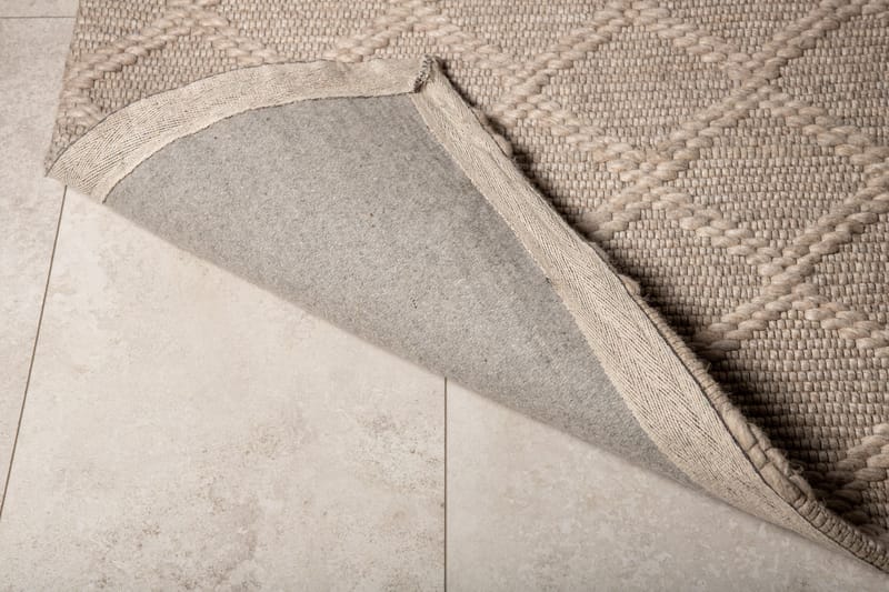 Cloudy Ullmatta 160x230 cm - Beige - Textil & mattor - Mattor - Modern matta - Ullmatta