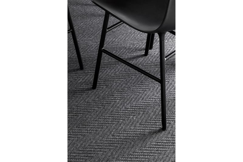 Elsa Matta 80x200 cm Svart - Vm Carpet - Ullmatta