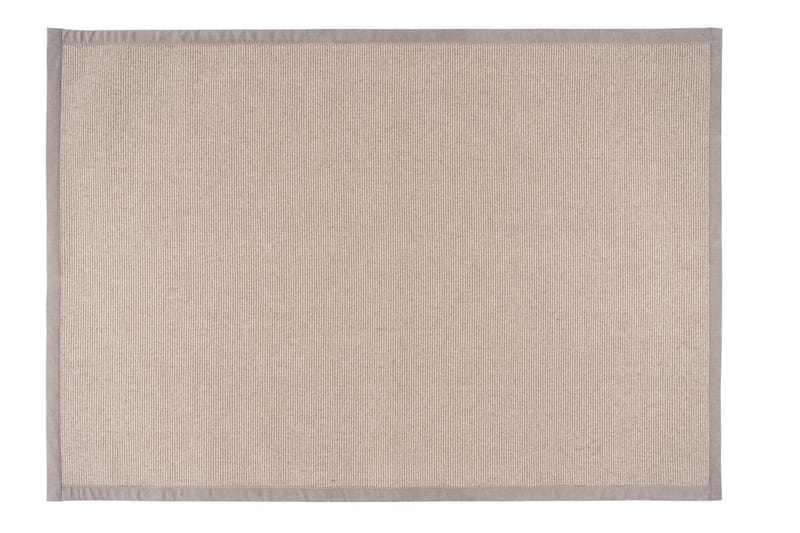 Esmeralda Matta 80x200 cm Beige - Vm Carpet - Ullmatta - Handvävda mattor - Gummerade mattor - Mönstrade mattor - Stora mattor - Små mattor