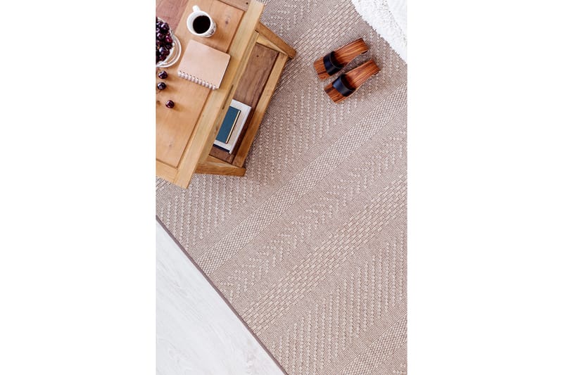 Matilda Matta 200x300 cm Beige - Vm Carpet - Ullmatta