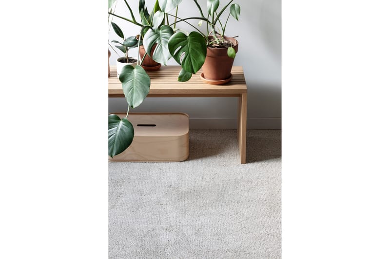 Viita Matta 160x230 cm Beige - VM Carpets - Ullmatta