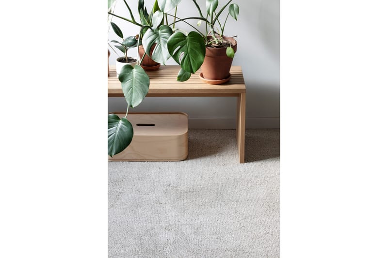 Viita Matta Rund 133 cm Beige - VM Carpets - Ullmatta