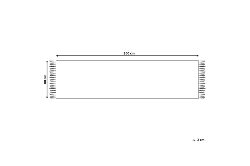 Urtsadzor Ullmatta 80x300 cm - Röd - Ullmatta