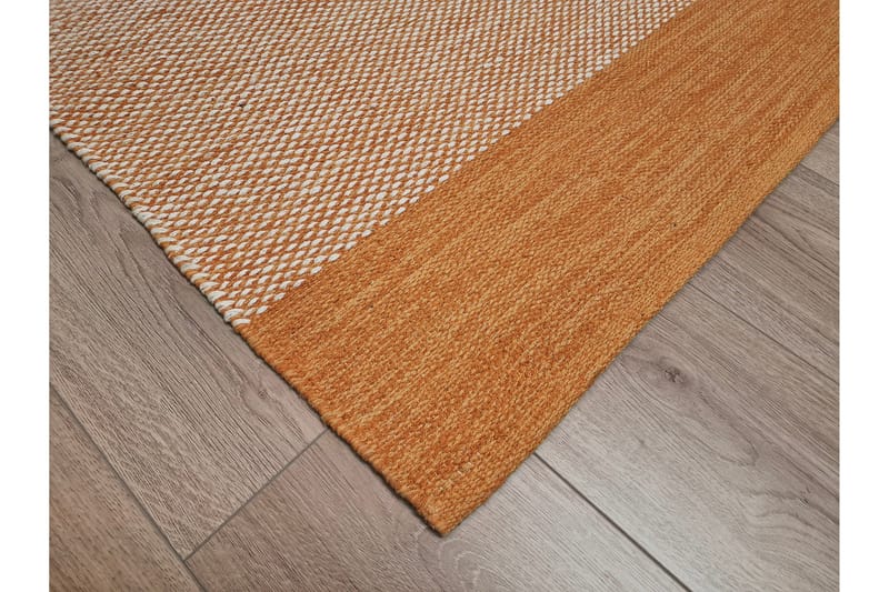 Vimla Bomullsmatta 300x300 cm Kvadratisk - Orange - Textil & mattor - Mattor - Modern matta - Bomullsmatta