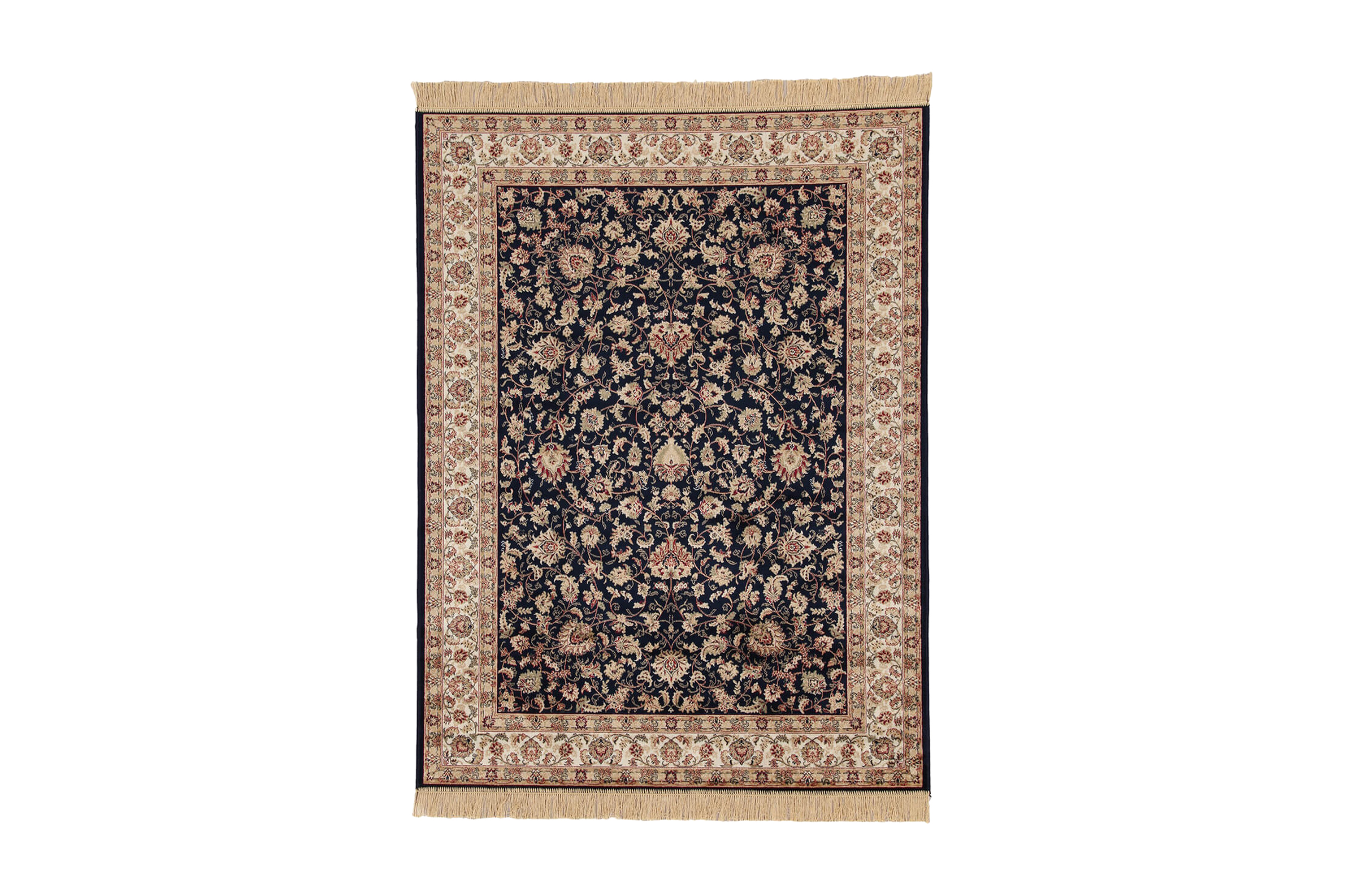 REA/Black Friday Farshian Hereke 2 Viskosmatta 200x290 cm Marin - Vivace & konstsilkesmatta Flerfärgad Tyg