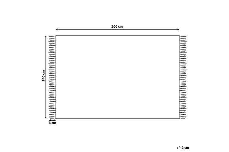 Voskehat Ullmatta 140x200 cm - Röd - Dörrmatta & hallmatta - Gångmattor