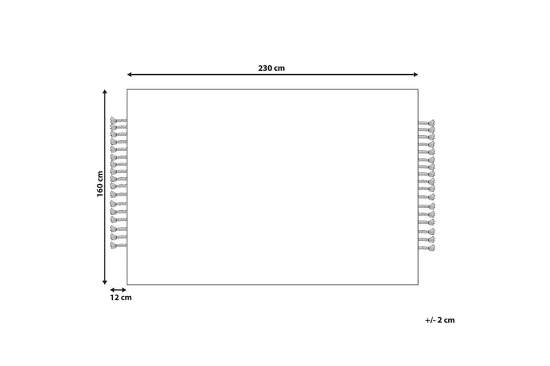 Yelmez Jutematta 160x230 cm - Beige - Sisalmattor - Jutemattor & hampamattor