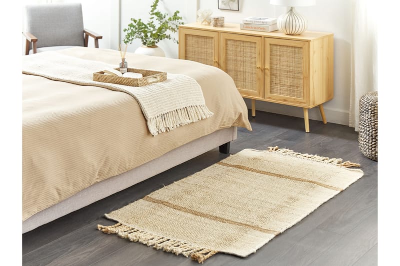 Yelmez Jutematta 80x150 cm - Beige - Textil & mattor - Mattor - Modern matta - Sisalmattor