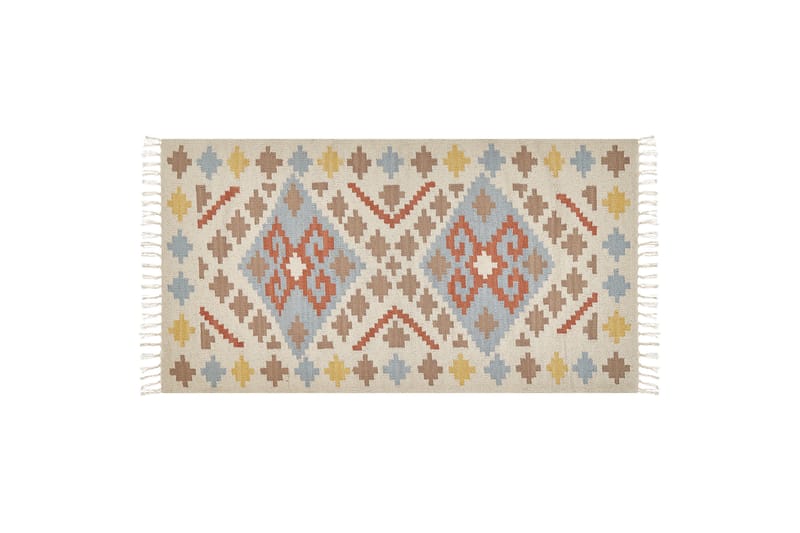 Atan Kelimmatta 80x150 cm - Beige - Textil & mattor - Mattor - Orientaliska mattor - Kelimmattor