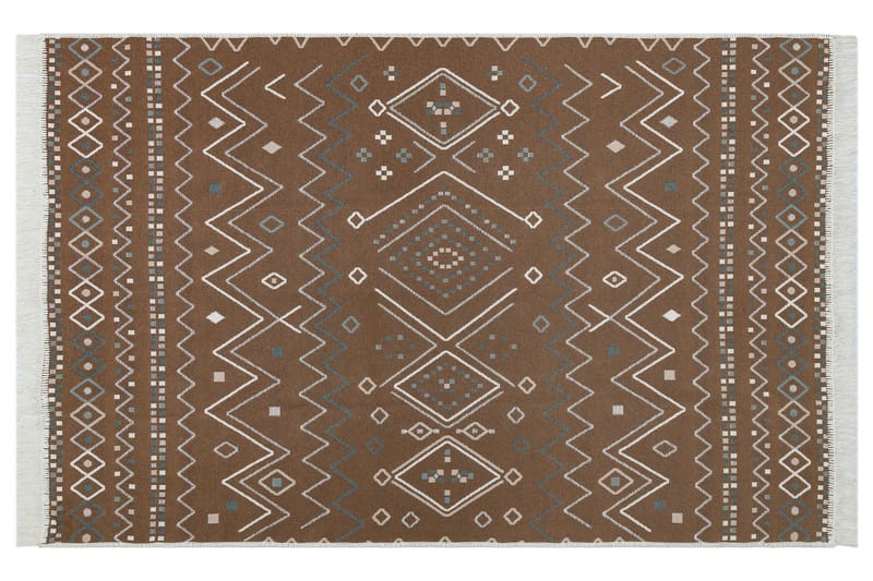 Eko Hali Matta 120x180 cm - Beige/Blå/Vit - Textil & mattor - Mattor - Orientaliska mattor