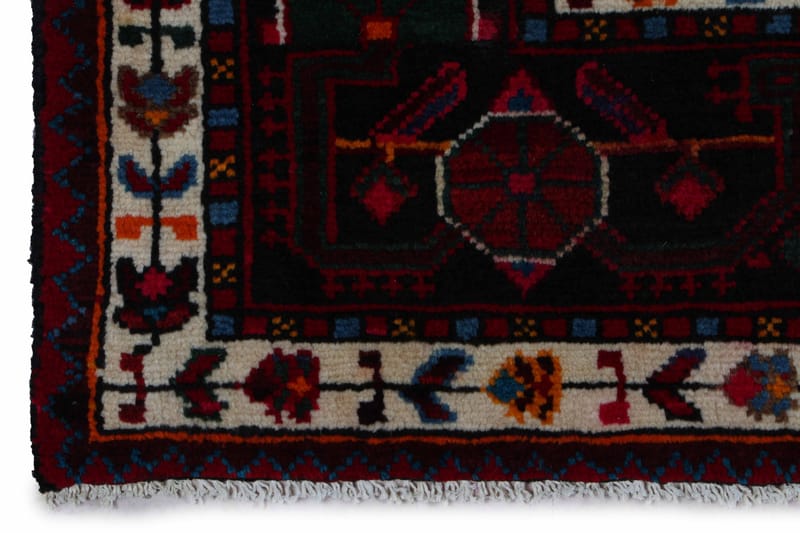 Handknuten Persisk Matta 169x313 cm - Röd/Mörkblå - Orientaliska mattor - Persisk matta