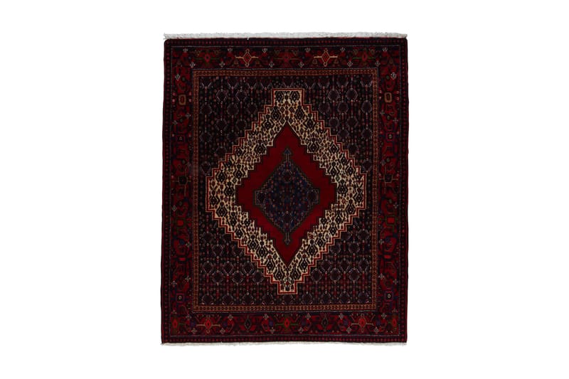 Handknuten Persisk Matta 127x159 cm Kelim - Röd/Beige - Orientaliska mattor - Persisk matta