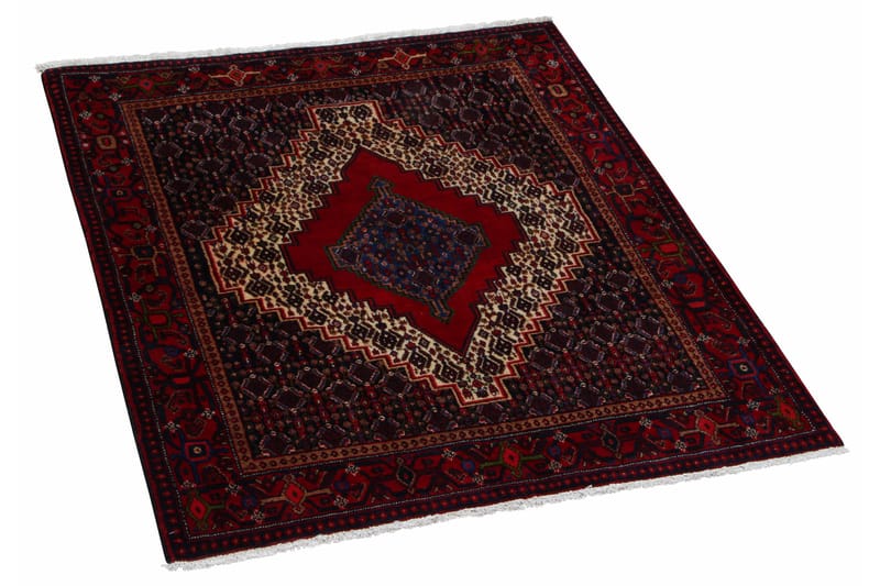 Handknuten Persisk Matta 127x159 cm Kelim - Röd/Beige - Orientaliska mattor - Persisk matta