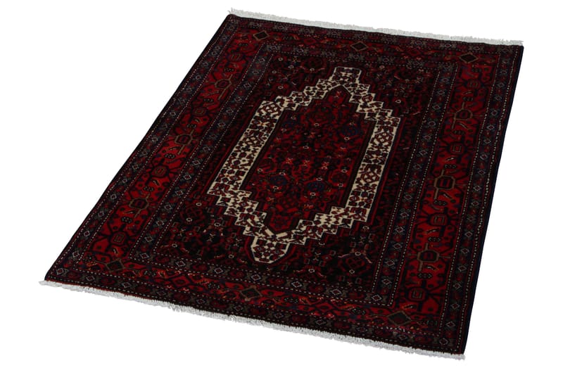 Handknuten Persisk Matta 123x158 cm Kelim - Röd/Beige - Orientaliska mattor - Persisk matta
