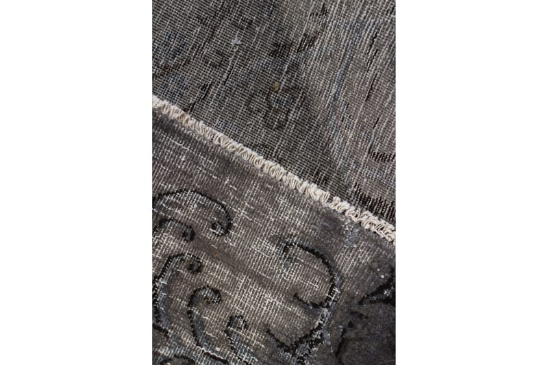 Handknuten Persisk Ullmatta 250x370 cm Vintage - Grå - Orientaliska mattor - Persisk matta