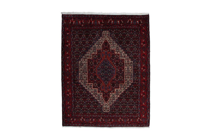 Handknuten Persisk Matta 122x156 cm Kelim - Röd/Creme - Orientaliska mattor - Persisk matta