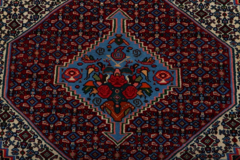 Handknuten Persisk Matta 120x175 cm Kelim - Röd/Creme - Orientaliska mattor - Persisk matta