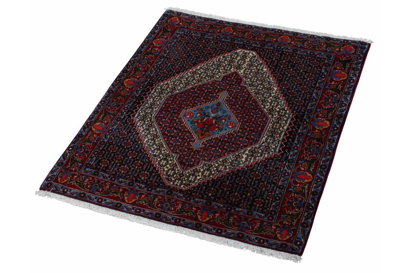 Handknuten Persisk Matta 123x157 cm Kelim - Röd/Creme - Orientaliska mattor - Persisk matta