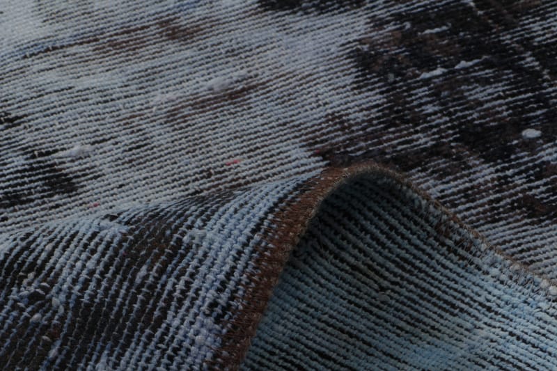 Handknuten Persisk Matta 154x215 cm Vintage - Blå/Mörkblå - Orientaliska mattor - Persisk matta