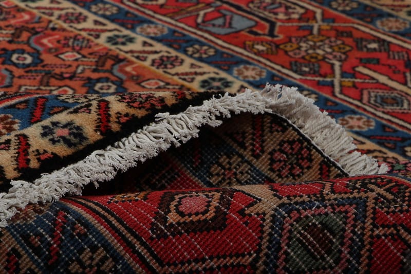Handknuten Persisk Matta 202x295 cm - Röd/Blå - Orientaliska mattor - Persisk matta