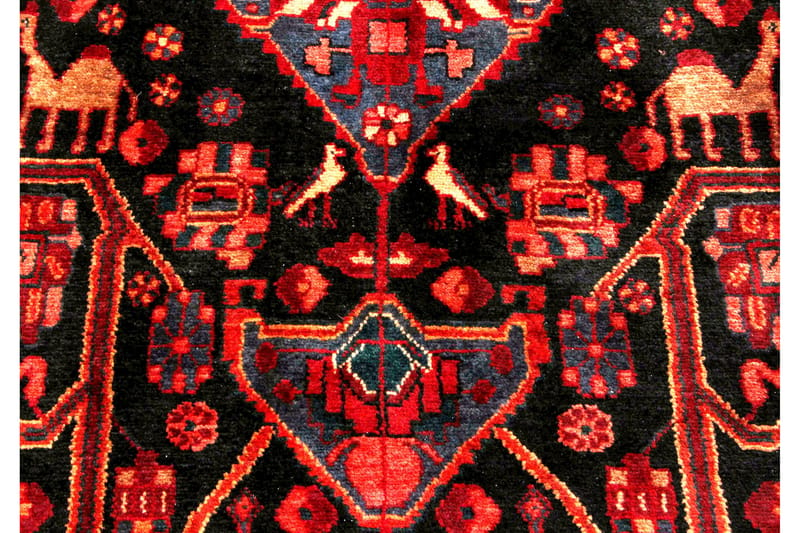 Handknuten Persisk Matta 160x303 cm - Mörkröd/Röd - Orientaliska mattor - Persisk matta