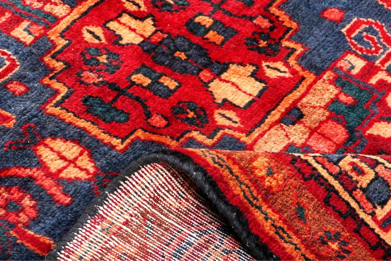 Handknuten Persisk Matta 160x303 cm - Mörkröd/Röd - Orientaliska mattor - Persisk matta