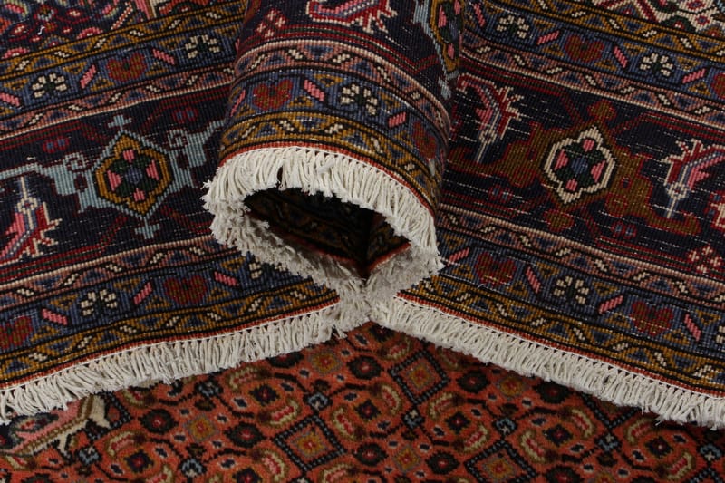 Handknuten Persisk Matta 206x287 cm Kelim - Röd/Mörkblå - Orientaliska mattor - Persisk matta