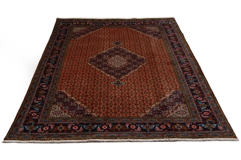 Handknuten Persisk Matta 206x287 cm Kelim - Röd/Mörkblå - Orientaliska mattor - Persisk matta