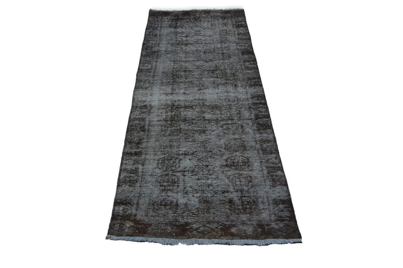 Handknuten Persisk Matta 85x309 cm Vintage - Mörkgrön - Orientaliska mattor - Persisk matta