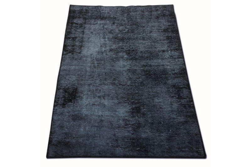 Handknuten Persisk Matta 113x209 cm Vintage - Blå/Mörkblå - Orientaliska mattor - Persisk matta
