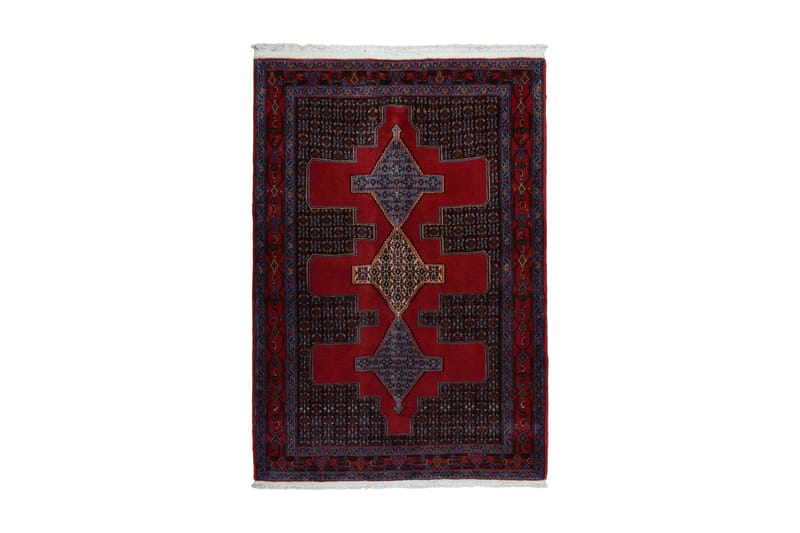 Handknuten Persisk Matta 122x173 cm Kelim - Röd/Blå - Textil & mattor - Mattor - Orientaliska mattor