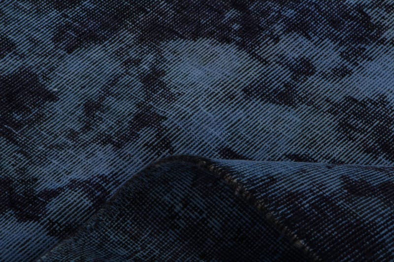 Handknuten Persisk Matta 115x170 cm Vintage - Mörkblå/Blå - Orientaliska mattor - Persisk matta