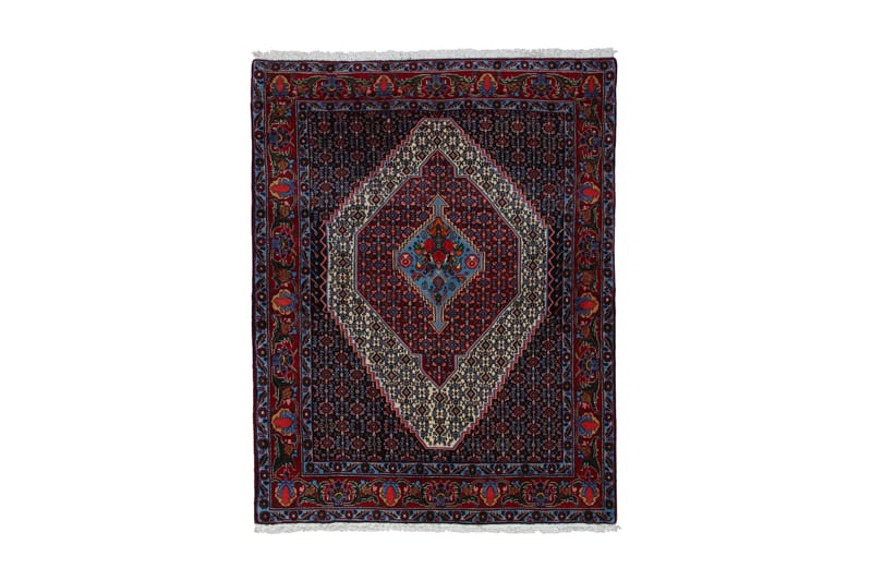 Handknuten Persisk Matta 123x157 cm Kelim - Röd/Creme - Textil & mattor - Mattor - Orientaliska mattor