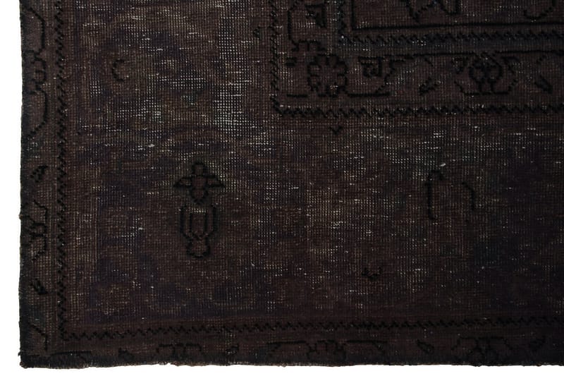 Handknuten Persisk Ullmatta 290x333 cm Vintage - Brun/Grå - Orientaliska mattor - Persisk matta