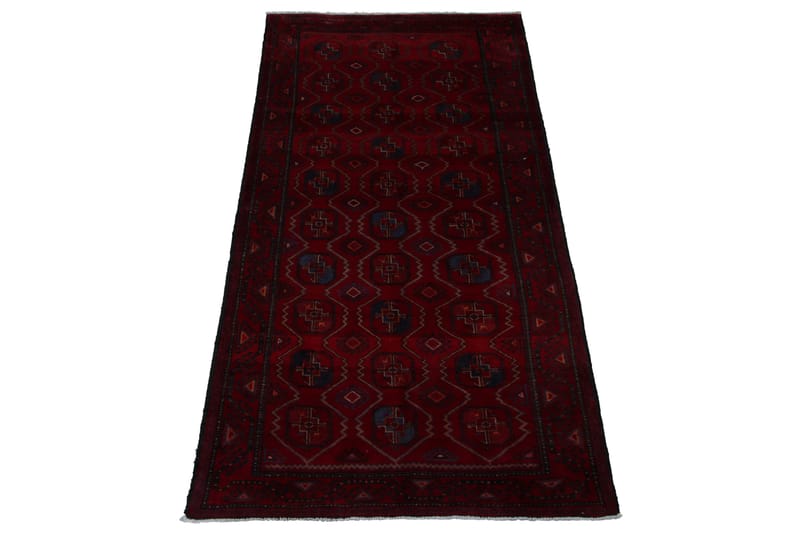 Handknuten Persisk Matta 120x270 cm - Röd - Orientaliska mattor - Persisk matta