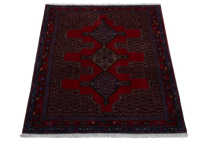 Handknuten Persisk Matta 122x160 cm Kelim - Röd/Blå - Orientaliska mattor - Persisk matta