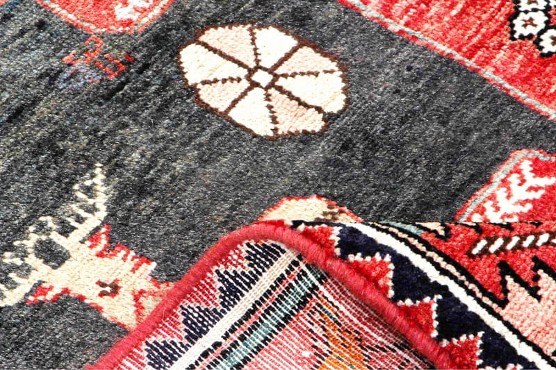 Handknuten Persisk Matta 152x343 cm - Mörkblå/Koppar - Orientaliska mattor - Persisk matta