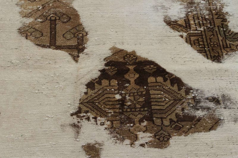 Handknuten Persisk Matta 123x208 cm Vintage - Beige/Brun - Orientaliska mattor - Persisk matta