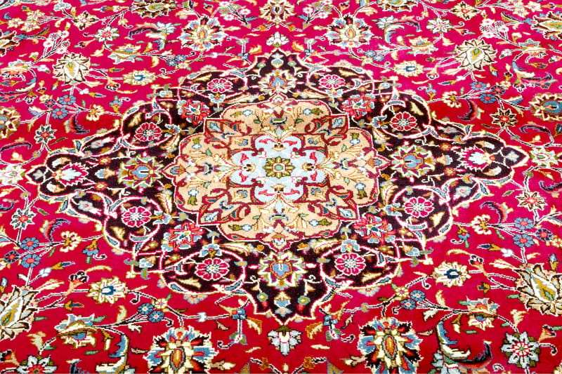 Handknuten Persisk Matta 250x347 cm Kelim - Röd/Mörkblå - Orientaliska mattor - Persisk matta