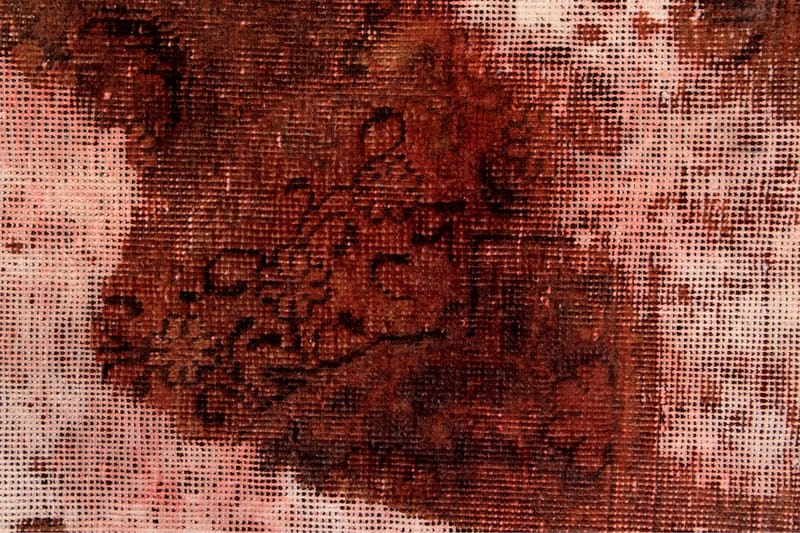Handknuten Persisk Matta 130x167 cm Vintage - Flerfärgad - Orientaliska mattor - Persisk matta
