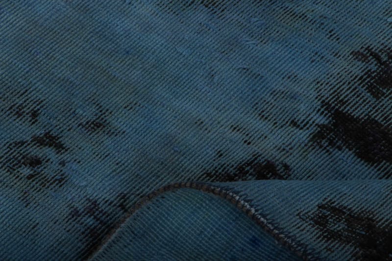 Handknuten Persisk Matta 102x200 cm Vintage - Blå/Mörkblå - Orientaliska mattor - Persisk matta