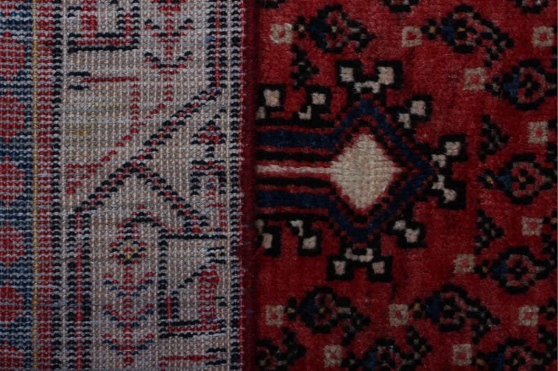 Handknuten Persisk Patinamatta 118x200 cm - Röd/Beige - Orientaliska mattor - Persisk matta