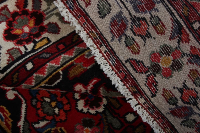 Handknuten Persisk Matta 153x226 cm - Röd/Creme - Orientaliska mattor - Persisk matta
