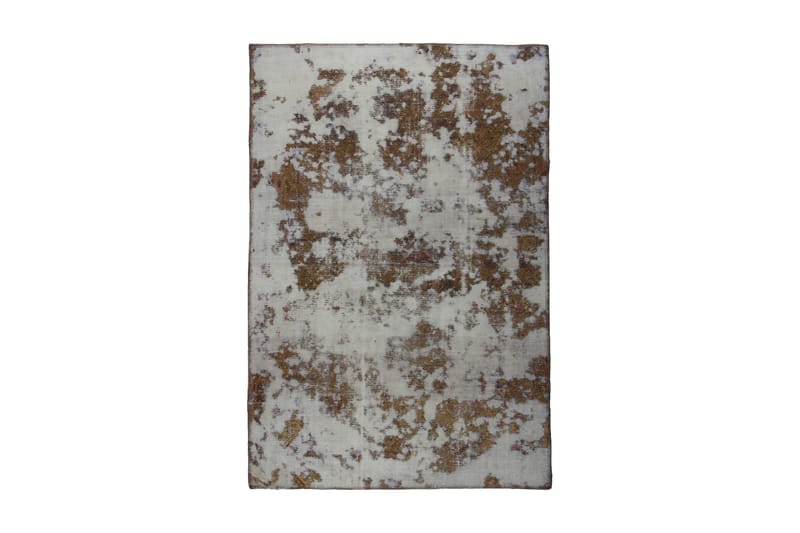 Handknuten Persisk Matta 110x164 cm Vintage - Beige/Brun - Textil & mattor - Mattor - Orientaliska mattor