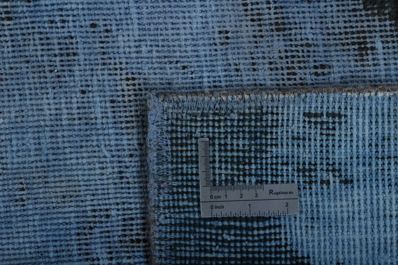 Handknuten Persisk Matta 172x220 cm Vintage - Blå/Mörkblå - Orientaliska mattor - Persisk matta